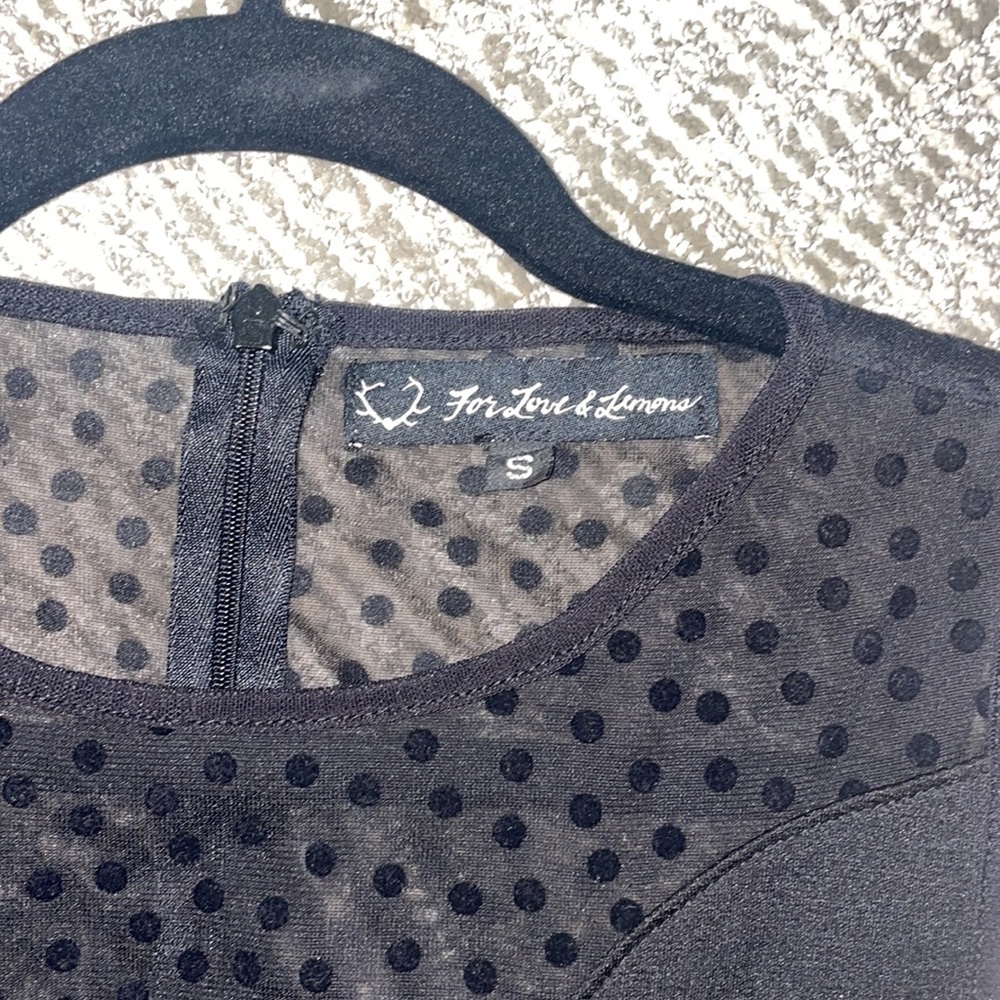 For Love & Lemons size small knit skater dress - Picture 2 of 5